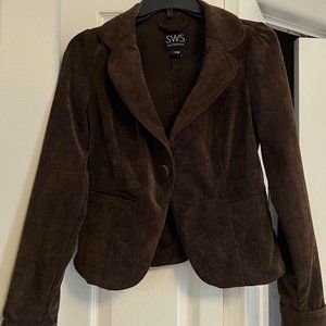 SWS Tailored Corderoy Short Blazer